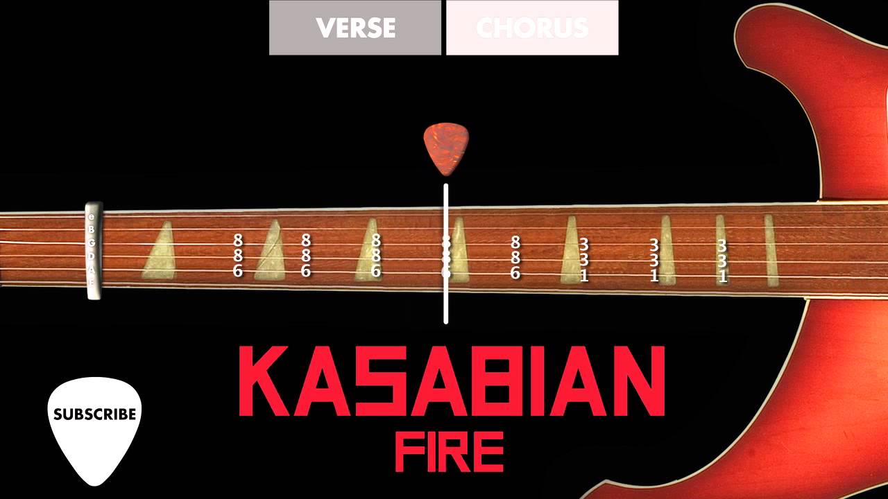 HOW TO PLAY Kasabian Fire YouTube