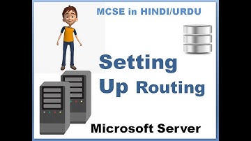 How to Enable LAN Routing In Windows Server 2019 MCSE in Hindi Lecture 4