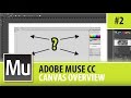 Adobe Muse CC Professional Website Design - Canvas Overview - Episode #2
