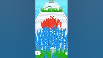 Count Masters Crowd Runner #shorts