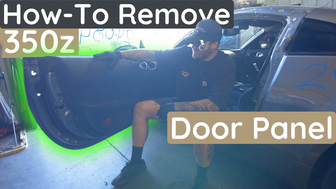How to Remove a 350z Driver's Side Door Panel | Complete DIY Guide ...