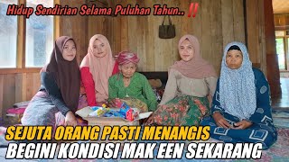 SEDIH BANGET..!! Melihat Kondisi Janda Desa Mak Een, Yang Tinggal Sendiri Di Rumah Reot