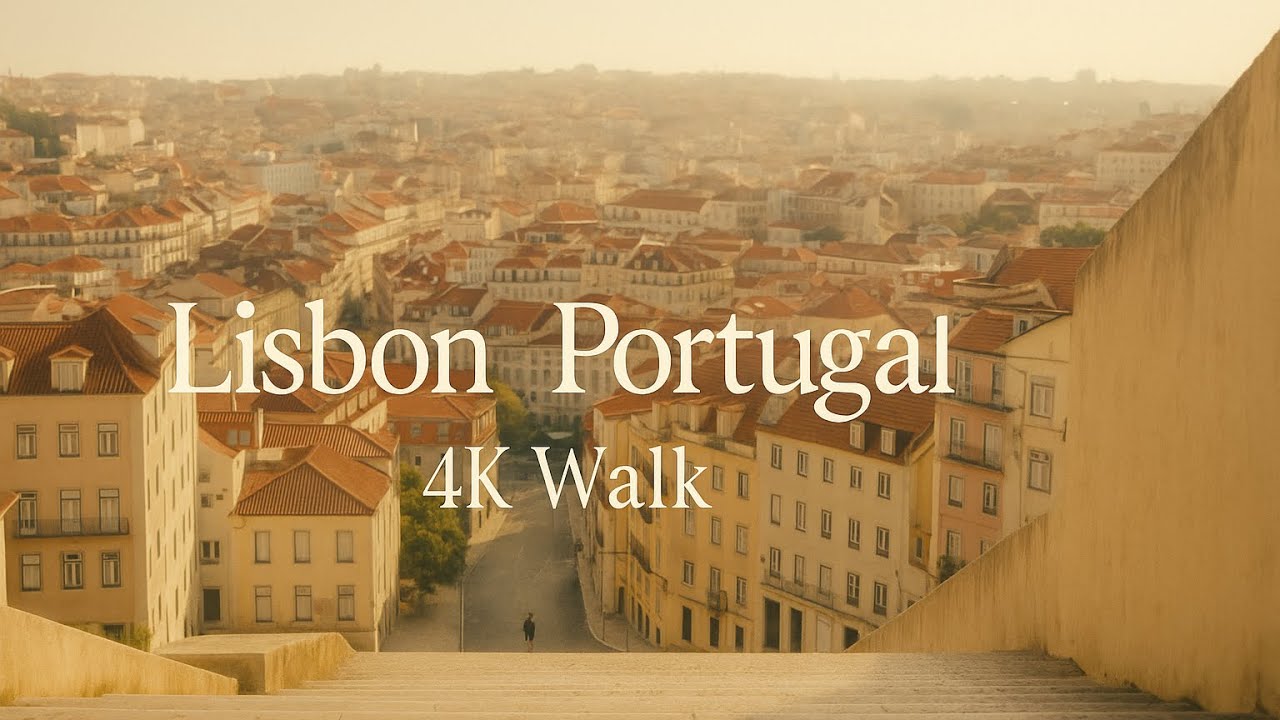 Lisbon Portugal 4K – A Calm Day of Light and Air