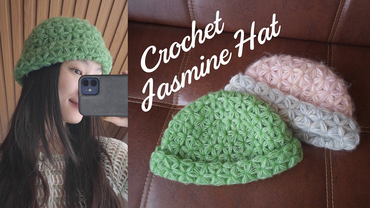 Crochet Jasmine Hat - In-depth Tutorial for Beginners