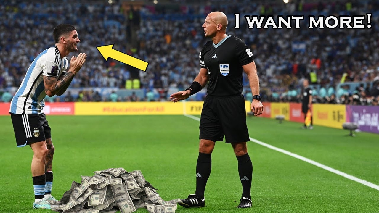 All fouls & controversial moments World Cup Final 2022