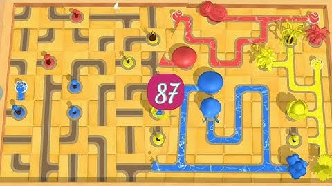 Water Connect Puzzle Game Level - 87 Walkthrough | Helene Gaming