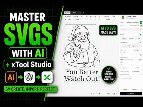 Master SVGs with AI + xTooL Studio