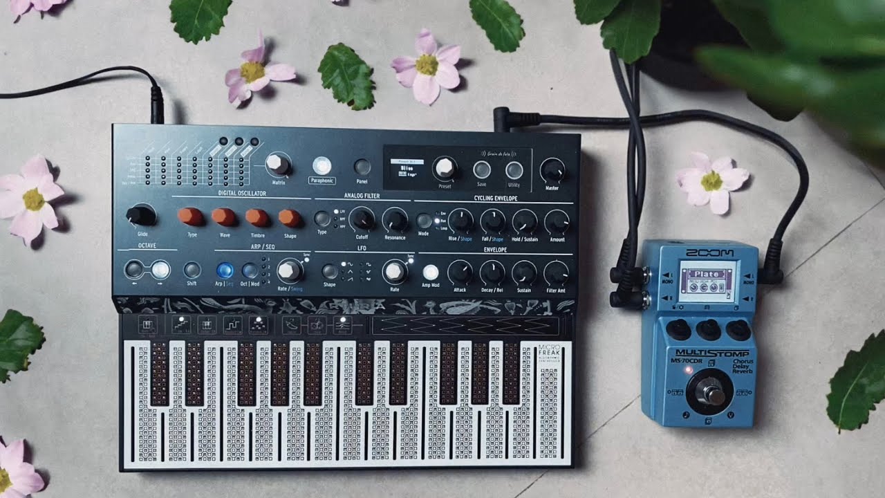 dewdrops • ambient jam { arturia microfreak + ms-70cdr }