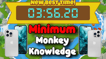 BTD6 Race Mobile Friendly Tutorial 📱 Minimum Monkey Knowledge 📱 The New Crew