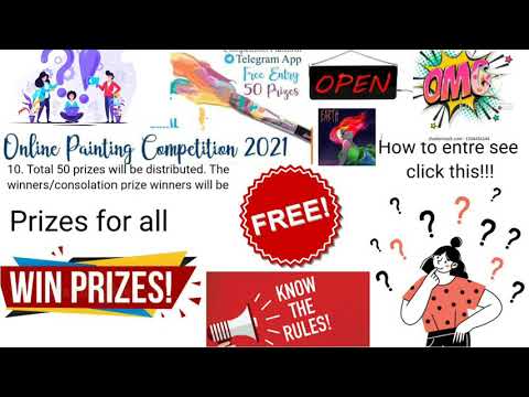 Online Free Art Contest Win 50 Prizes