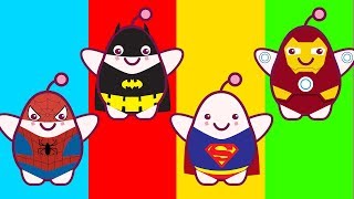 Superhelden Mimi Finger Familie Babylied - Finger Family Kinderlieder auf Deutsch