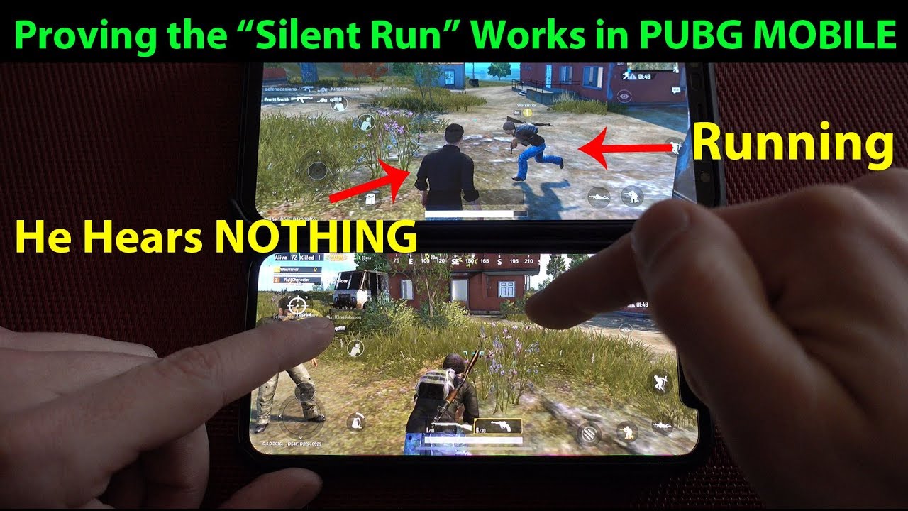 Proving The Silent Crouch Run Actually Works In Pubg Mobile Can - proving the silent crouch run actually works in pubg mobile can others still hear you