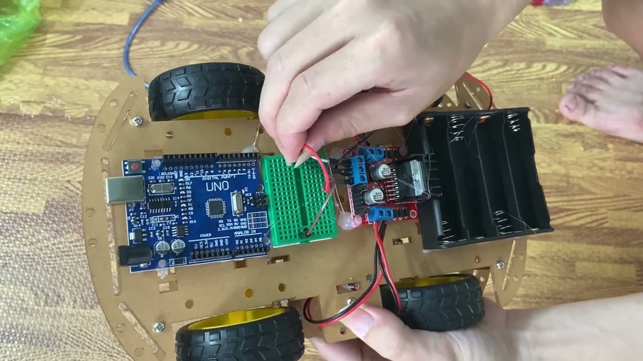 Cách lắp ráp robot dò line | Hướng dẫn lắp ráp robot dò line Stem | DIY