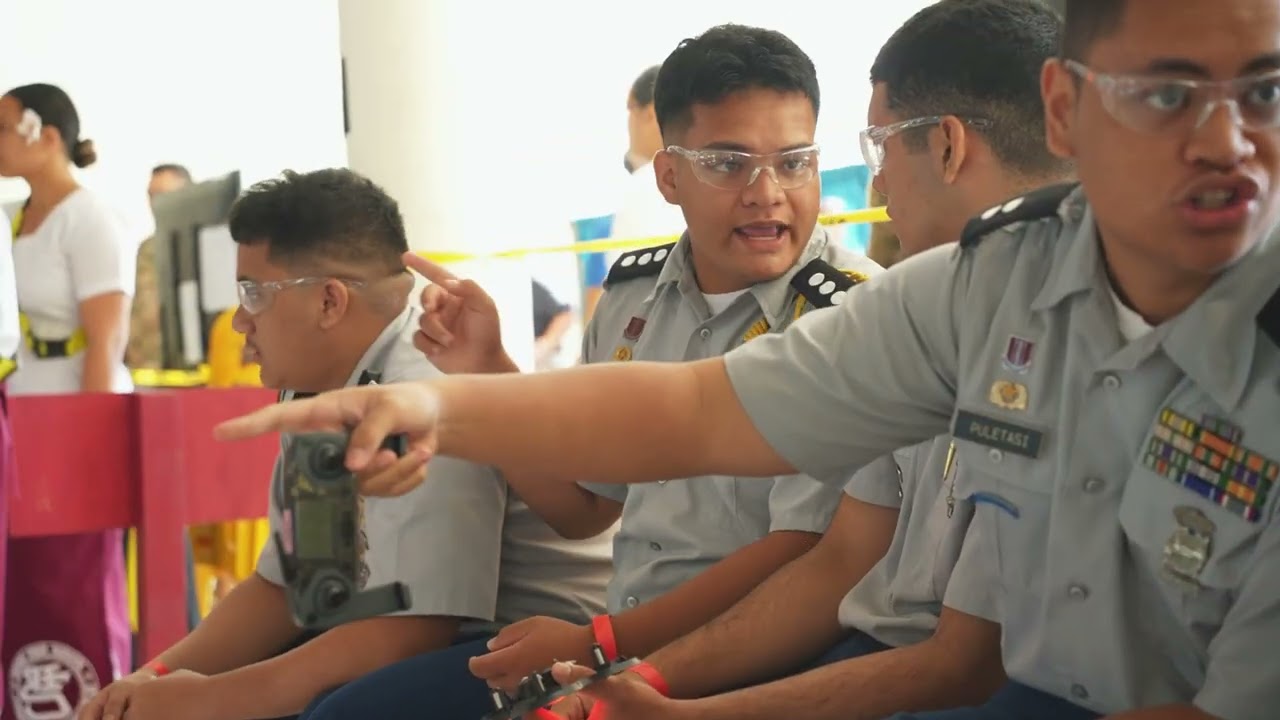 American Samoa Aerial Drone Competition Time Warp