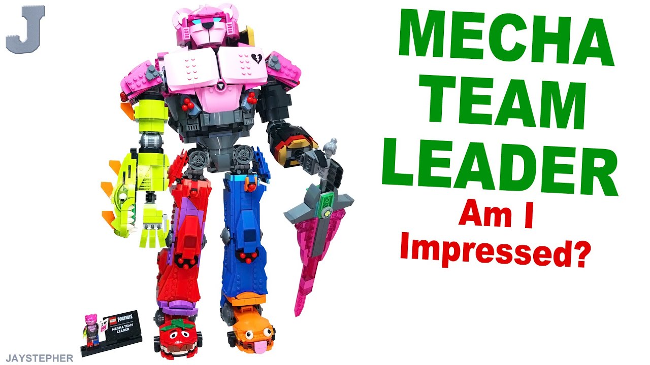 LEGO Fortnite 2025 Mecha Team Leader 77078 Unboxing, Tour