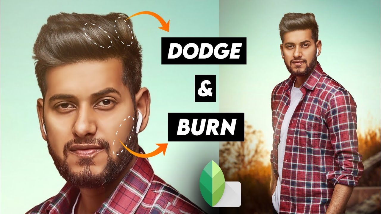 How to Dodge And Burn In Snapseed app? (Professional Way) YouTube