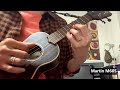 Saverez vs Martin=Aquila string test in varisous styles  - ukulele