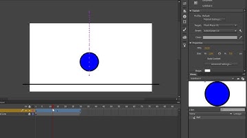 Adobe Animate CC: Lab 1 - Bouncing Ball