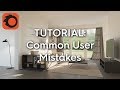 TUTORIAL: Common User Mistakes