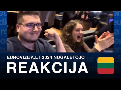 SILVESTER BELT VAŽIUOJA Į MALMĘ | LUKTELK | RESULTS REACTION | EUROVISION 2024 LITHUANIA