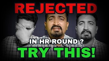 5 Ways to Avoid Rejection in HR Round | Don