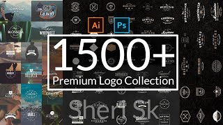 1500  Premium Logo Collection Download In PSD EPS And AI Files |Sheri Sk| |Sheri Sk| Premium Logo