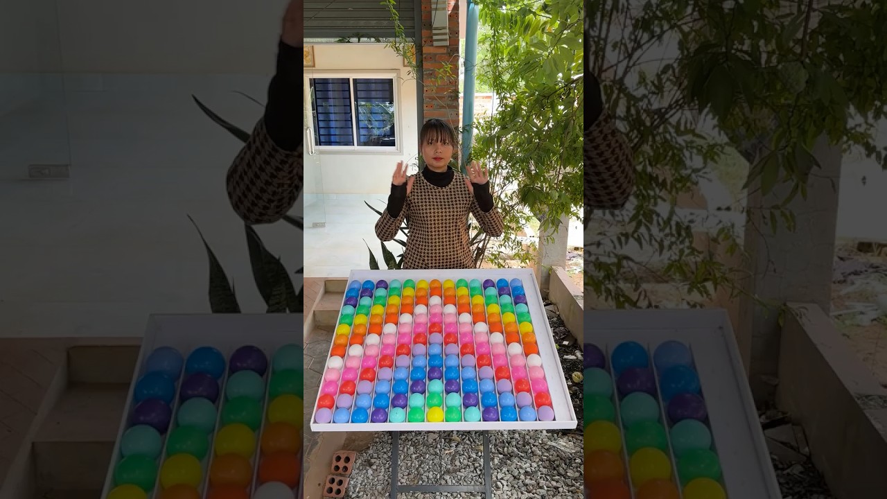 Calming Color Balls Sorting Gameplay – Perfect for Relaxing Your Brain, Reducing Stress