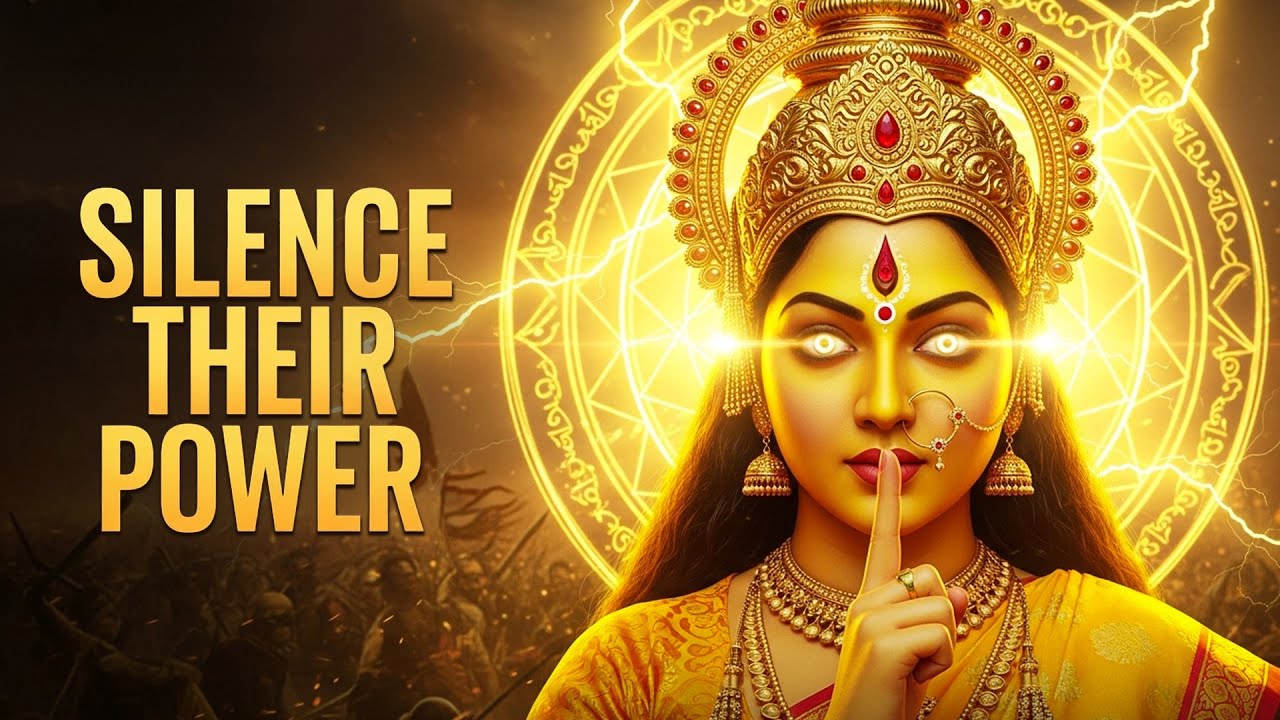 No One Can Harm You After This 🔱 Baglamukhi Mantra to Silence Enemies