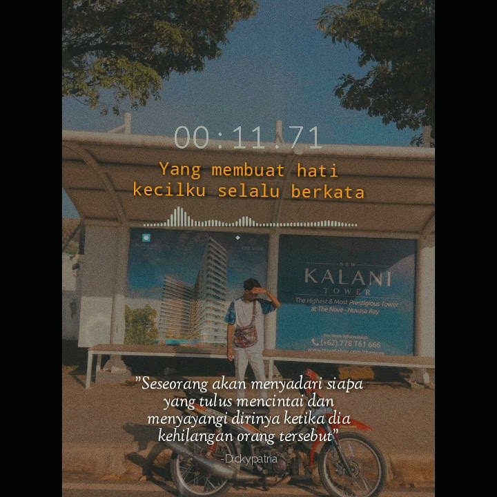 Story wa sebuah penyesalan