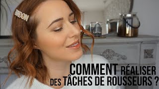 // Tuto pour réaliser des Tâches de Rousseurs // Faux Freckles