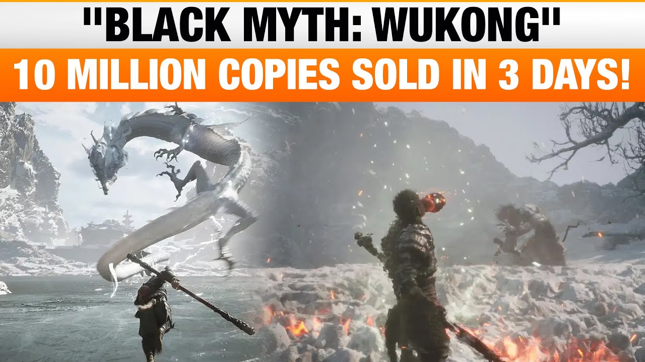 LIVE | "Black Myth: Wukong" Breaks Records: 10 Million Copies Sold in 3 ...