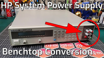 HP 6644A PSU Repair and Benchtop Conversion