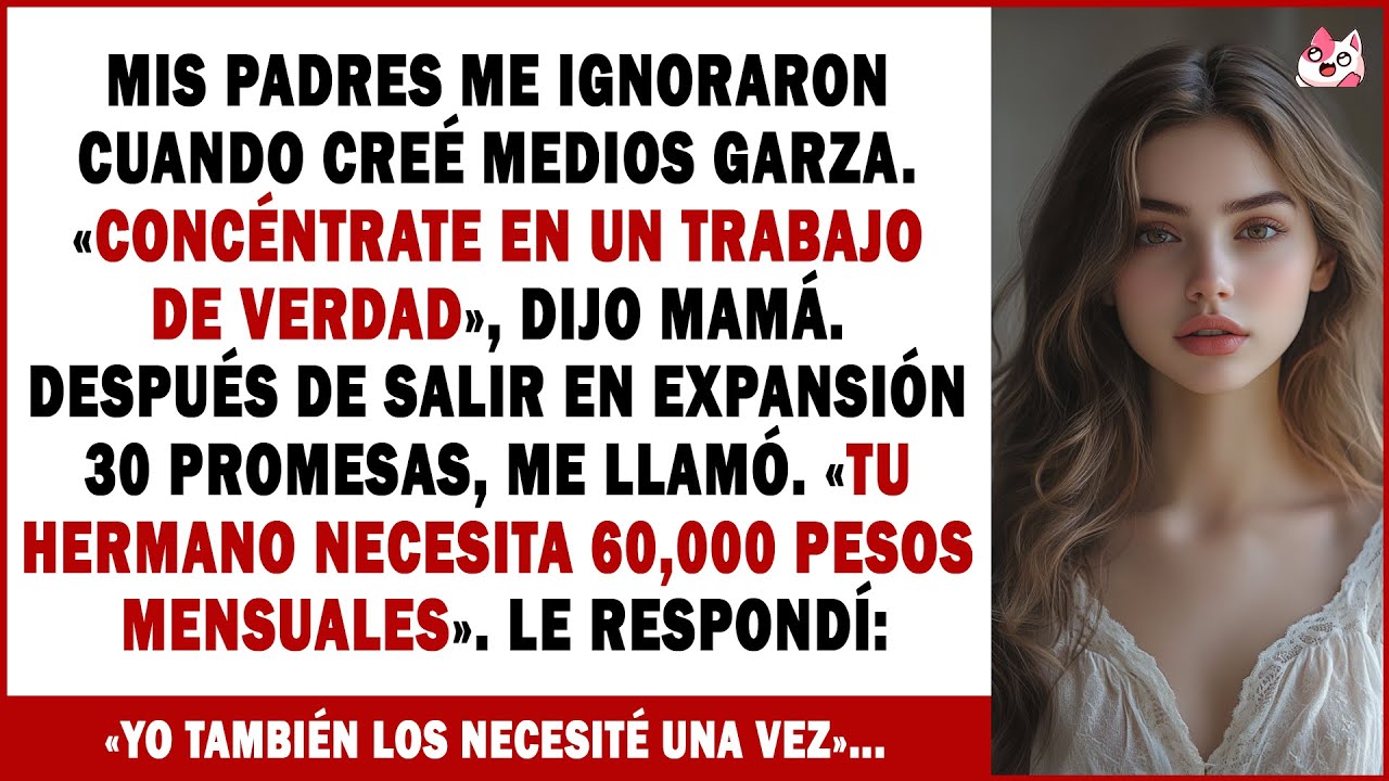 Mis Padres Se Perdieron Mi Lanzamiento Porque Los Pódcast ‘No Son Carreras’—Luego Me Vieron En...
