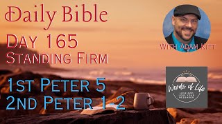 Can You Stand Firm When the Devil Attacks – Day 165 – Daily Bible – 1 Peter 5 – 2 Peter 2