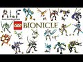 All Lego Bionicle Sets 2016 incl Uniters Creatures Beasts - Lego Speed Build Review