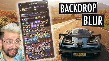 INSANE BACKDROP BLUR EFFECT FOR OBS! - Frosted Glass Effect | StreamFX