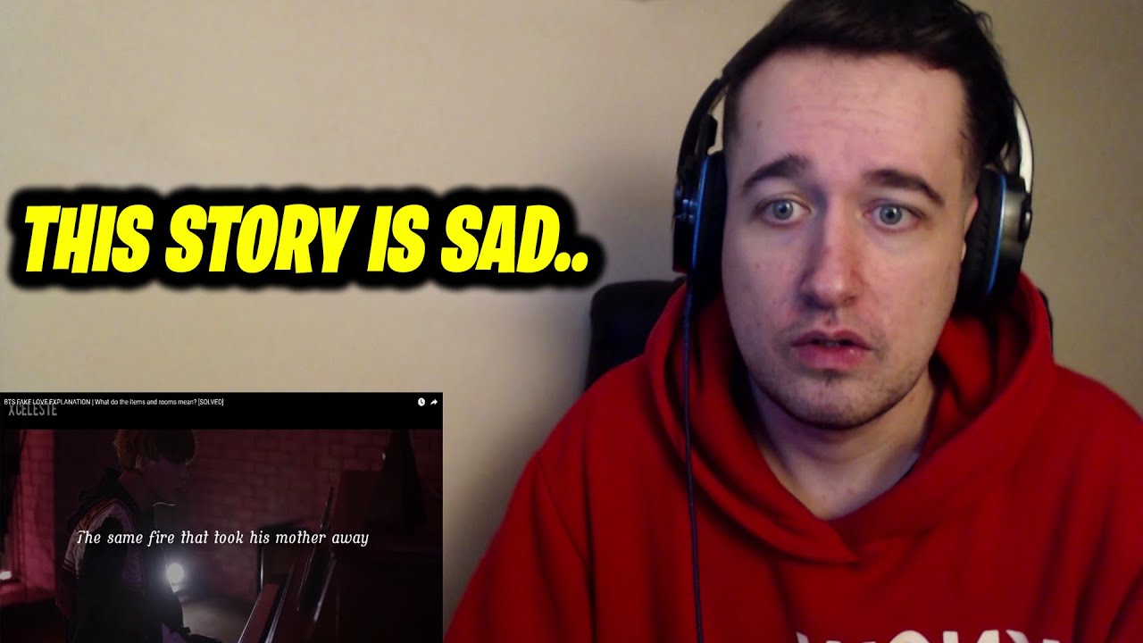 FIRST REACTION TO BTS FAKE LOVE EXPLANATION What do the items and