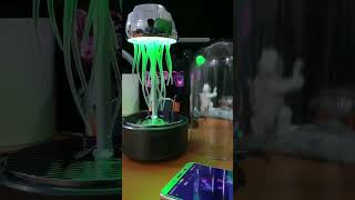 New ＃Colorful ＃Bluetooth Jellyfish Speaker Creative Mini Portable Colorful Light Octopus Speaker