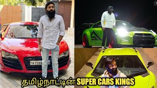 Akram Malik car collection Business man of Tamilnadu Nissan GTR Lamborghini supe