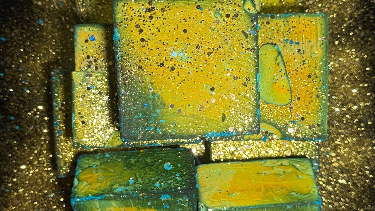 ✨Teal blocks & Gold Sprinkles✨