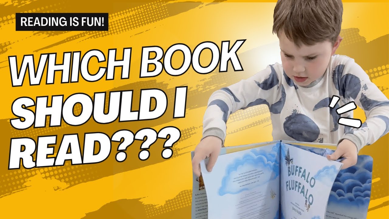 5-Year-Old Decides Between 3 Epic Books! 📚