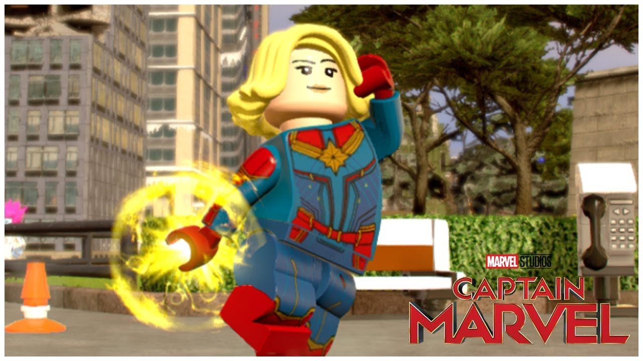 Captain Marvel Captain Marvelavengers 4 Lego Marvel Superheroes 2 Mod