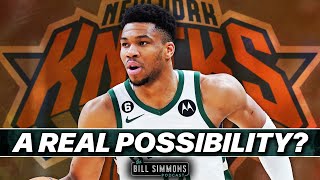 Could the Knicks Get Giannis Someday | The Bill Simmons Podcast | The Ringer