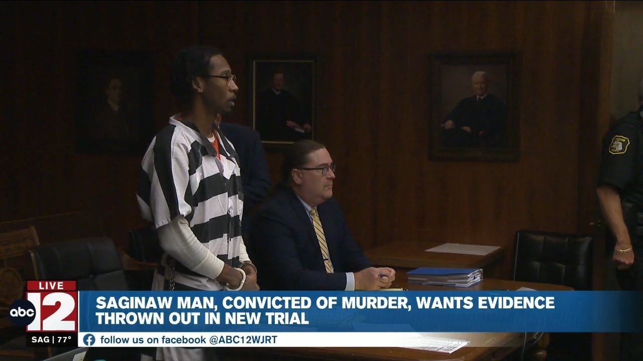 Saginaw man wants evidence tossed out in new murder trial - YouTube