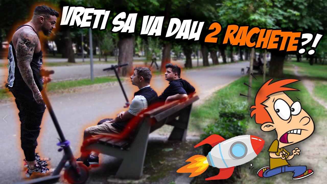 DAU RACHETE OAMENILOR PE STRADA 🚀💪- L-am speriat pe Pavel Bartos!?💀🤣
