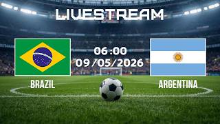 BRAZIL vs ARGENTINA | Two giants go head-to-head in a gripping encounter.
