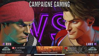 SF6 WETWORKER (MasterRyu) Vs Brythebeast (Master Luke) SF6