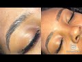 Brow Mapping/Waxing/Tinting Transformation on Client