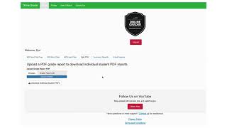 📄 Split PDF by Student Name — Instant Grade Report Generator