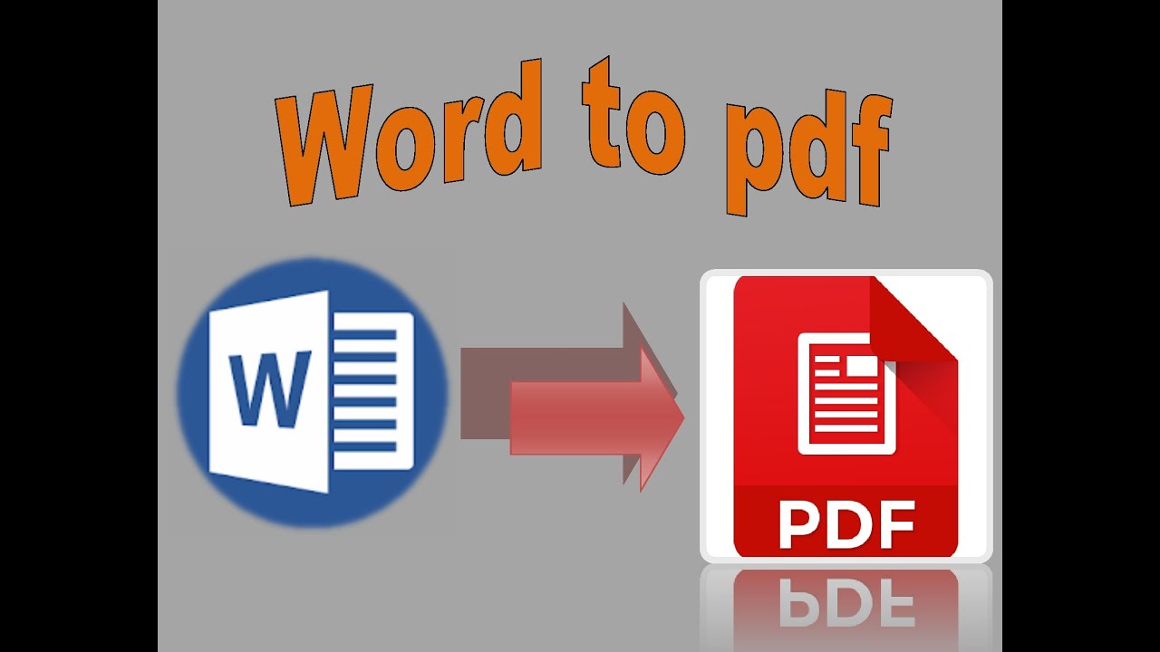 how-to-convert-word-to-pdf-youtube